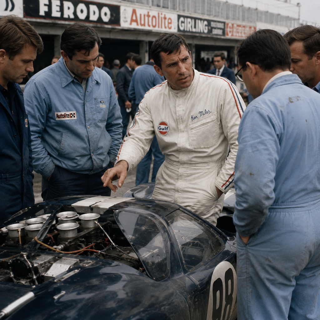 ケン・マイルズはGT40開発で何をしたのか｜テスト、空力、ブレーキ、耐久性