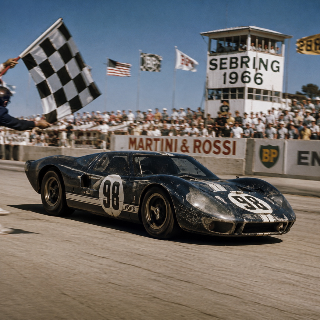 DaytonaとSebringを制した1966年｜ケン・マイルズがル・マンへ近づいた2連勝