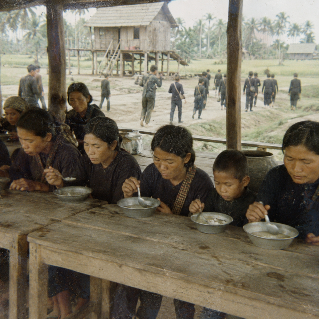民主カンプチアは人々の生活をどう統制したのか｜協同組合・共同食堂・家族分離という社会改造