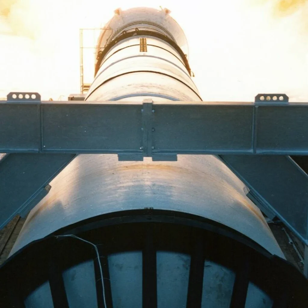 再設計されたSolid Rocket Boosterのqualification test