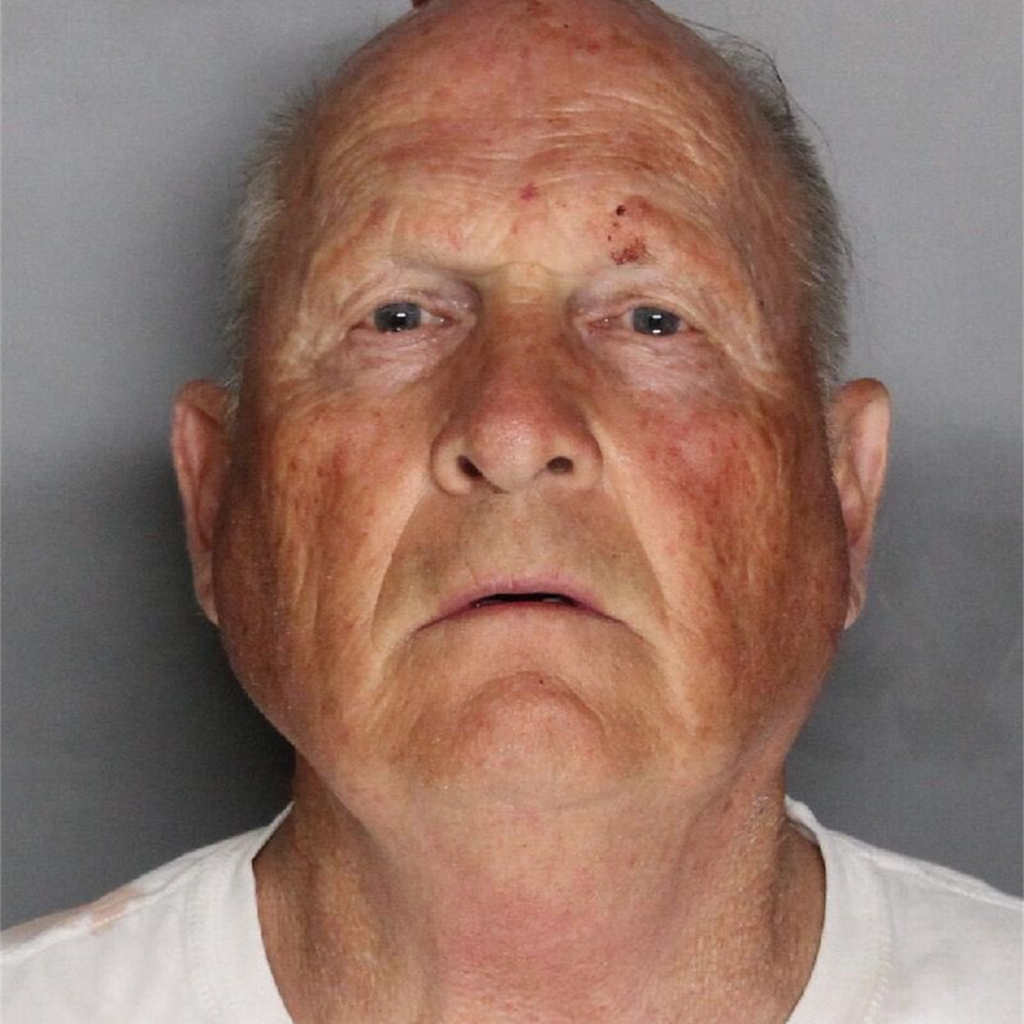 2018年に撮影されたJoseph James DeAngeloのmugshot