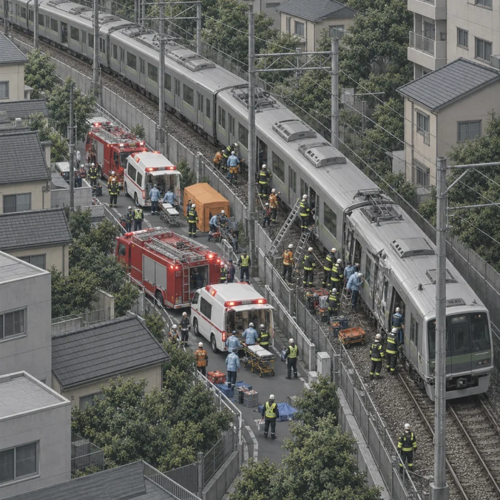 脱線後の現場で何が起きたのか｜車両衝突・救助・多数傷病者への対応｜REAL CASE FILE イメージビジュアル